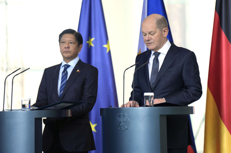 Empfang des Staatspräsidenten der Republik der Philippinen in Berlin