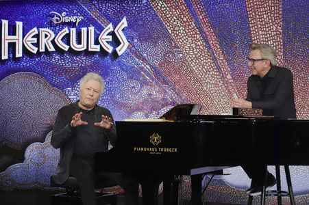 Pressetermin mit Alan Menken in Hamburg