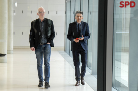 Fraktionssitzung der SPD-Bundestagsfraktion in Berlin