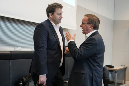 Fraktionssitzung der SPD-Bundestagsfraktion in Berlin