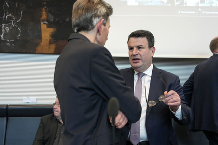 Fraktionssitzung der SPD-Bundestagsfraktion in Berlin