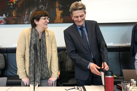 Fraktionssitzung der SPD-Bundestagsfraktion in Berlin