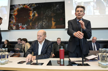 Fraktionssitzung der SPD-Bundestagsfraktion in Berlin