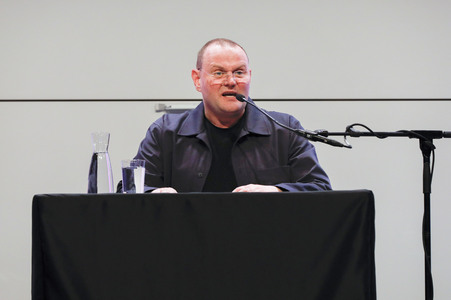 Devid Striesow auf der lit.Cologne 2024 in Köln