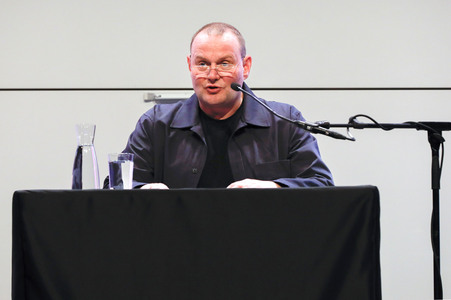 Devid Striesow auf der lit.Cologne 2024 in Köln