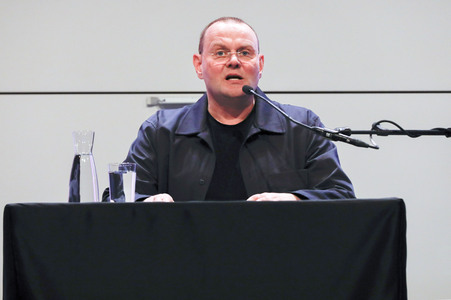 Devid Striesow auf der lit.Cologne 2024 in Köln