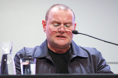 Devid Striesow auf der lit.Cologne 2024 in Köln