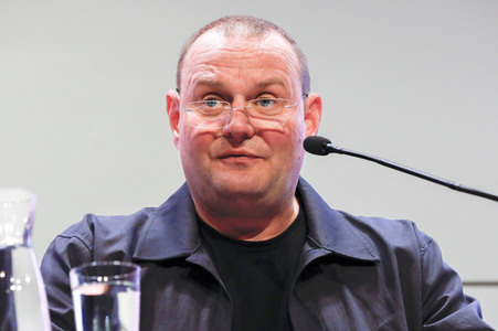 Devid Striesow auf der lit.Cologne 2024 in Köln