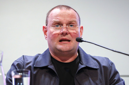 Devid Striesow auf der lit.Cologne 2024 in Köln