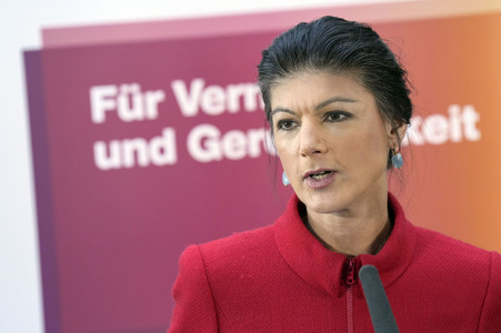 Pressekonferenz vom BSW in Berlin