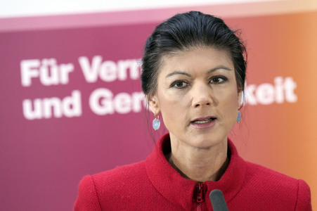 Pressekonferenz vom BSW in Berlin