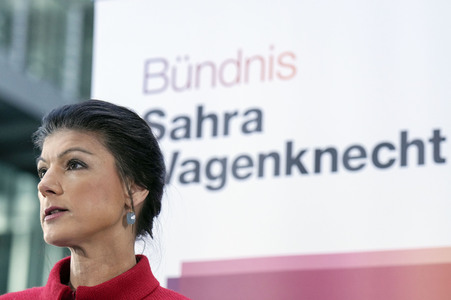 Pressekonferenz vom BSW in Berlin