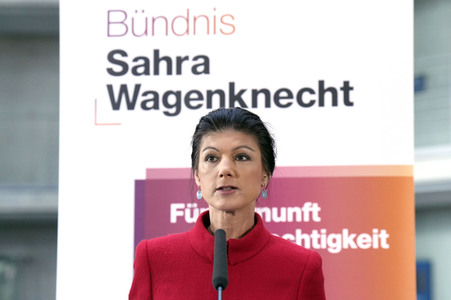Pressekonferenz vom BSW in Berlin