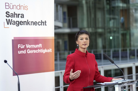 Pressekonferenz vom BSW in Berlin