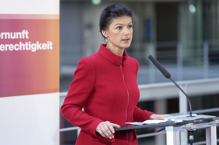 Pressekonferenz vom BSW in Berlin