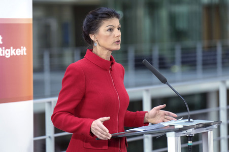 Pressekonferenz vom BSW in Berlin