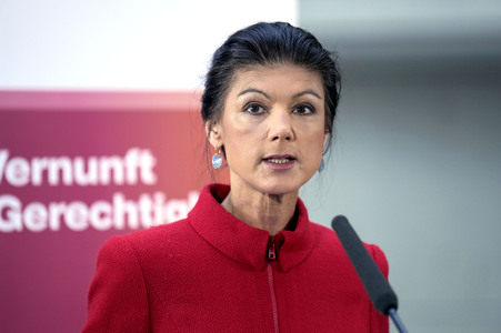 Pressekonferenz vom BSW in Berlin