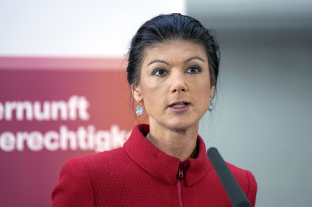 Pressekonferenz vom BSW in Berlin