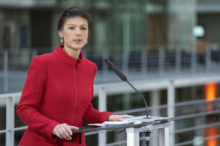 Pressekonferenz vom BSW in Berlin