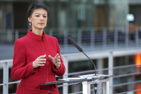 Pressekonferenz vom BSW in Berlin