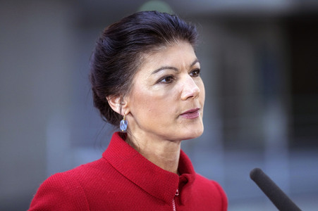 Pressekonferenz vom BSW in Berlin