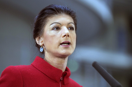 Pressekonferenz vom BSW in Berlin