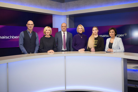Talkshow 'maischberger' in Berlin