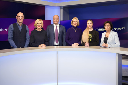 Talkshow 'maischberger' in Berlin