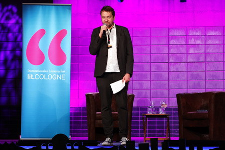 Katja Riemann und Harald Welzer auf der lit.Cologne 2024 in Köln