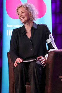 Katja Riemann und Harald Welzer auf der lit.Cologne 2024 in Köln