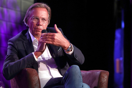 Katja Riemann und Harald Welzer auf der lit.Cologne 2024 in Köln