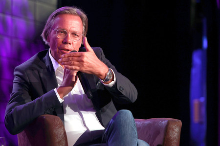 Katja Riemann und Harald Welzer auf der lit.Cologne 2024 in Köln