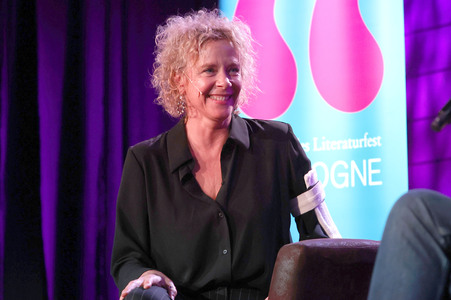 Katja Riemann und Harald Welzer auf der lit.Cologne 2024 in Köln