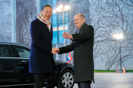 Empfang des Ministerpräsidenten von Thailand in Berlin