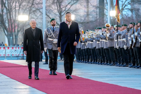 Empfang des Ministerpräsidenten von Thailand in Berlin