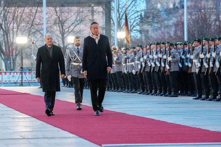 Empfang des Ministerpräsidenten von Thailand in Berlin