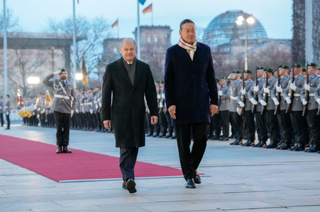 Empfang des Ministerpräsidenten von Thailand in Berlin