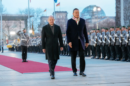 Empfang des Ministerpräsidenten von Thailand in Berlin
