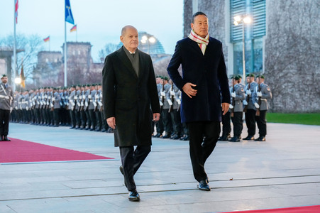 Empfang des Ministerpräsidenten von Thailand in Berlin
