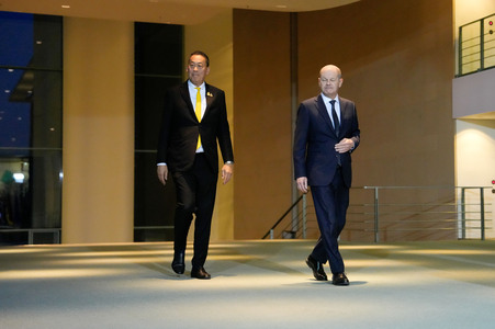 Empfang des Ministerpräsidenten von Thailand in Berlin