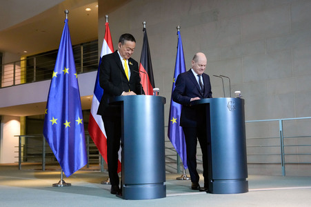 Empfang des Ministerpräsidenten von Thailand in Berlin