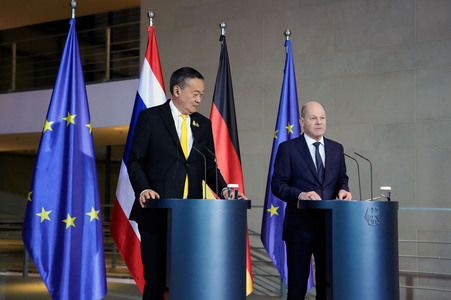 Empfang des Ministerpräsidenten von Thailand in Berlin