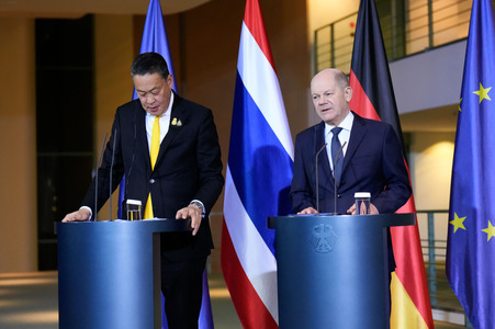 Empfang des Ministerpräsidenten von Thailand in Berlin