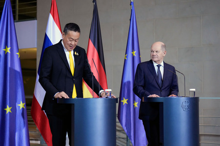Empfang des Ministerpräsidenten von Thailand in Berlin