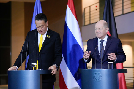 Empfang des Ministerpräsidenten von Thailand in Berlin