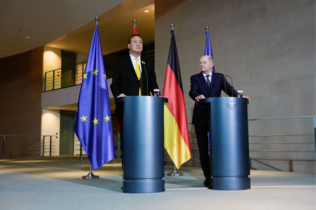 Empfang des Ministerpräsidenten von Thailand in Berlin