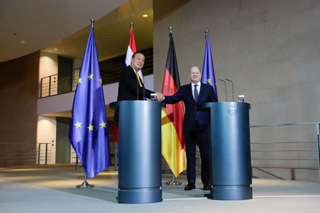 Empfang des Ministerpräsidenten von Thailand in Berlin