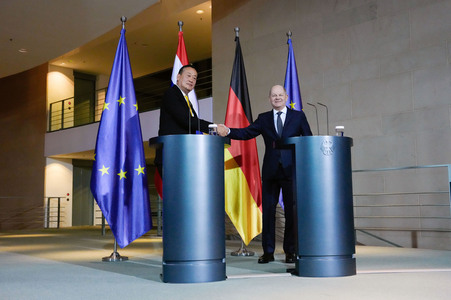 Empfang des Ministerpräsidenten von Thailand in Berlin