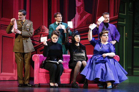 Theaterprobe 'Cluedo - Das Mörderspiel' in Berlin