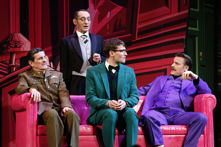 Theaterprobe 'Cluedo - Das Mörderspiel' in Berlin